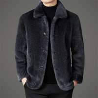 Winddichte Winterjacke für Herren | Warme – Grau