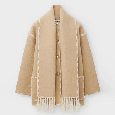 Laseira | Elegante Wärme mit Damenmantel und Schal