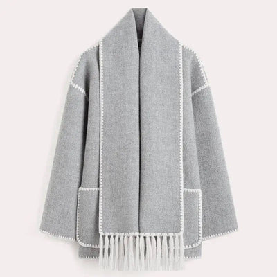 Laseira | Elegante Wärme mit Damenmantel und Schal