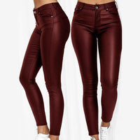 Phineas | Damen Lange Hosen – Burgundische