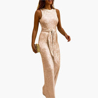 Emily | Eleganter Damen-Overall – Rosa
