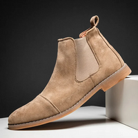 Franco Chelsea Boots – Beige