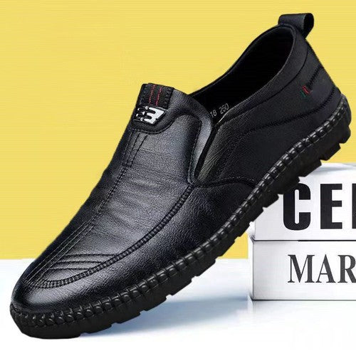 ALGER - LÄSSIGE GLATTLEDER-LOAFERS