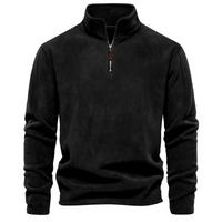 Claude™ - Premium Fleecepullover – Schwarz