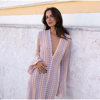 Elizabeth | Kurzes Kleid – Babyrosa