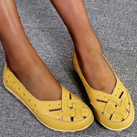 Myla |  Orthopädische, atmungsaktive Sandalen – Gelb