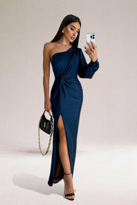 Celine – Elegantes Abendkleid – Hell Blau