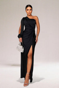 Celine – Elegantes Abendkleid – Schwarz