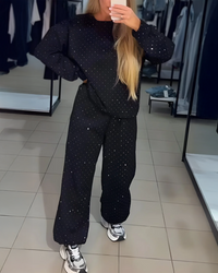 Amélie™ | Diamant-Set – Schwarz