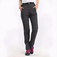 Widerstandsfähige & Wasserdichte Wanderhose für Damen – Anthrazit